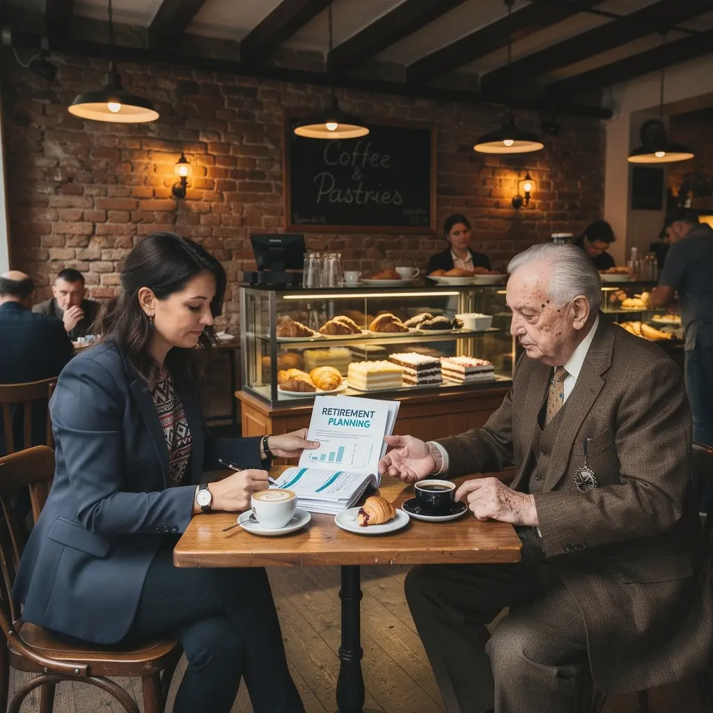 A pénzügyi célok eléréséhez vezető mérföldkövek ábrázolása.